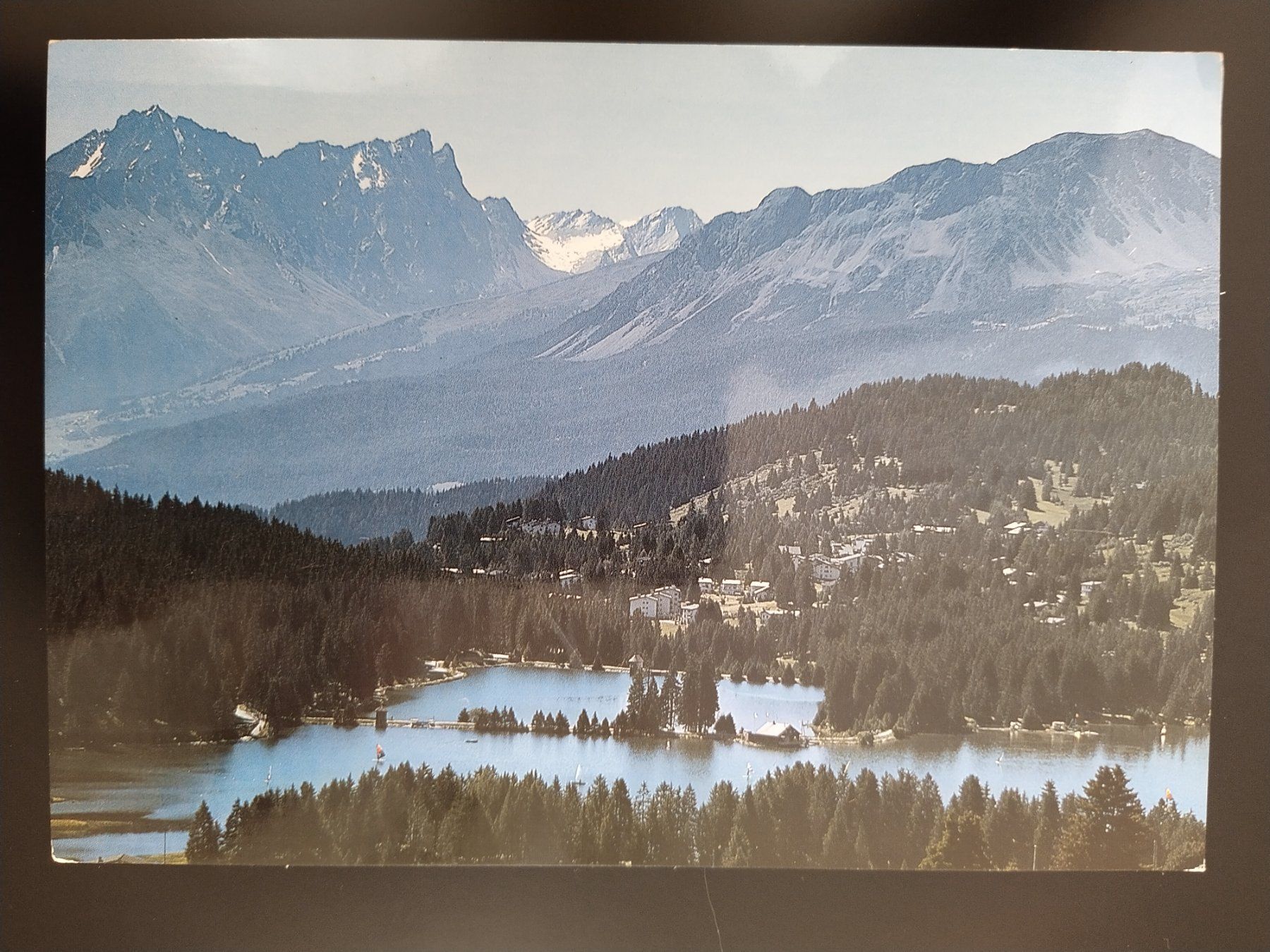 Cartoline postali: Heidsee, Valbella - Lenzerheide, 1988 – Usato da Ohmstal venduto da Lebensfreude05