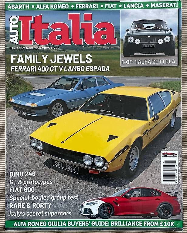 Revues & Magazines: Auto Italia / November 2025 – D'occasion à Russikon par stemmi01