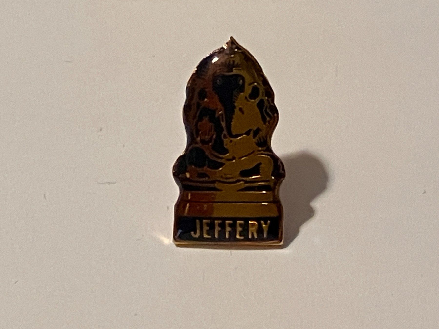 Placchette & Badge: 1 Pin Jeffery – Usato da Basel venduto da djwwpp