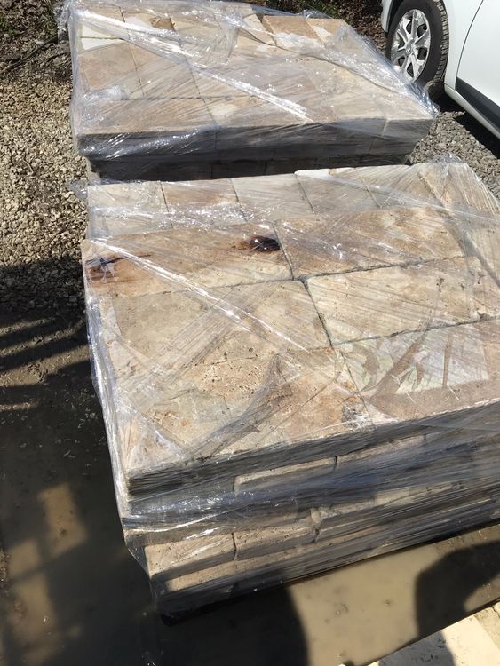 Travertin Classico Naturstein Mauersteine zum Megapreis Kaufen auf