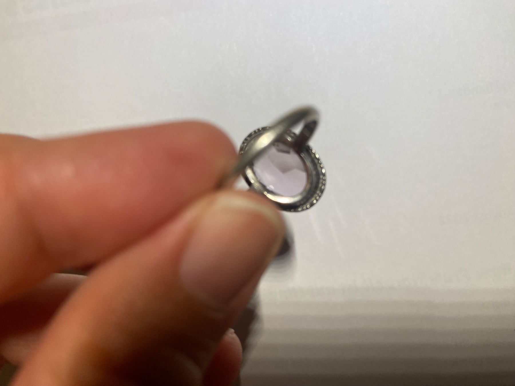 Anelli: Art Deco Amethyst Silber Ring mit Stempel 1930 – Usato da Niederhasli venduto da YHHC 4