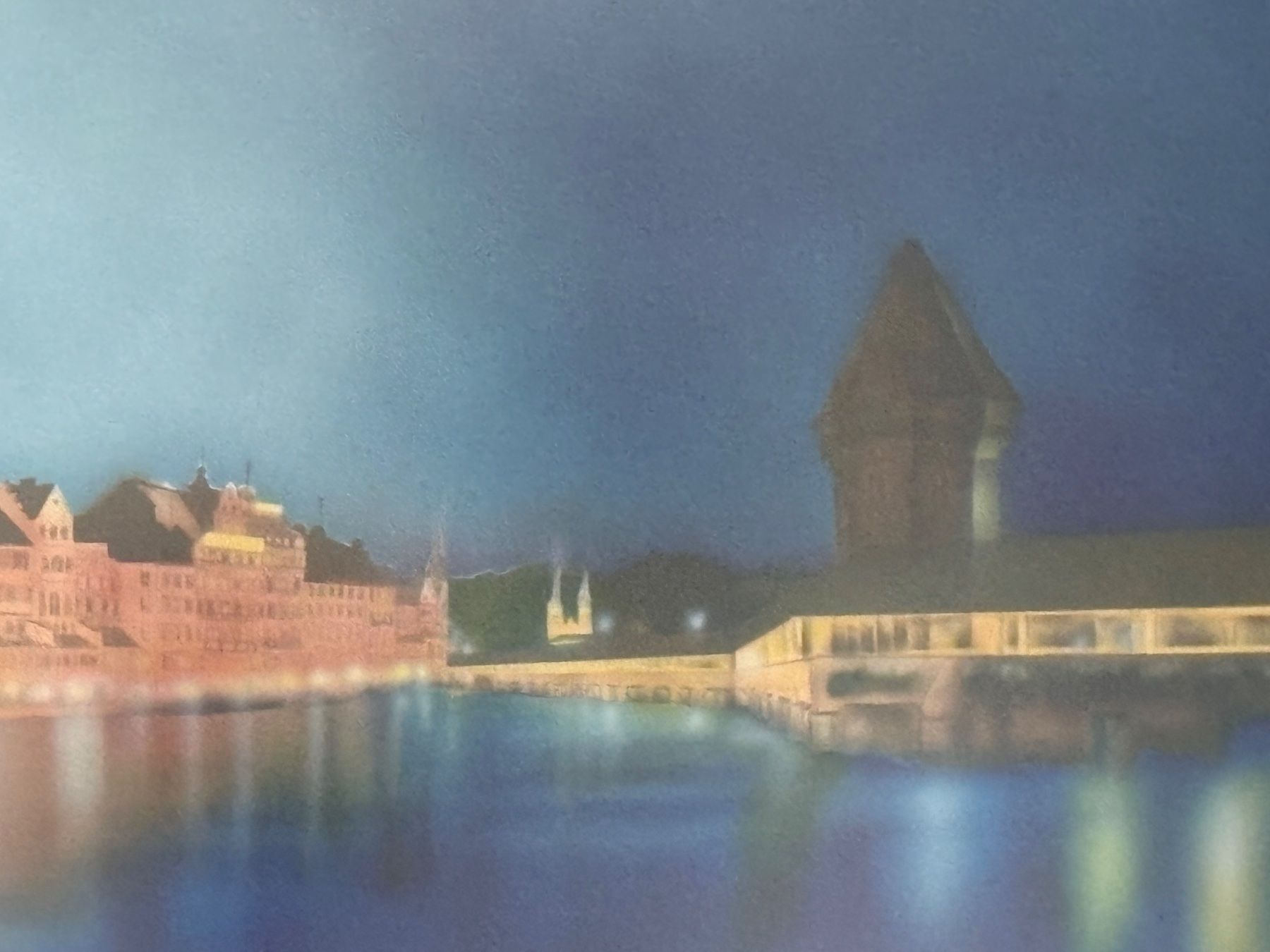 Foto & Immagini: Bild, Lucerne at night – Usato da Kriens venduto da rabe010 2
