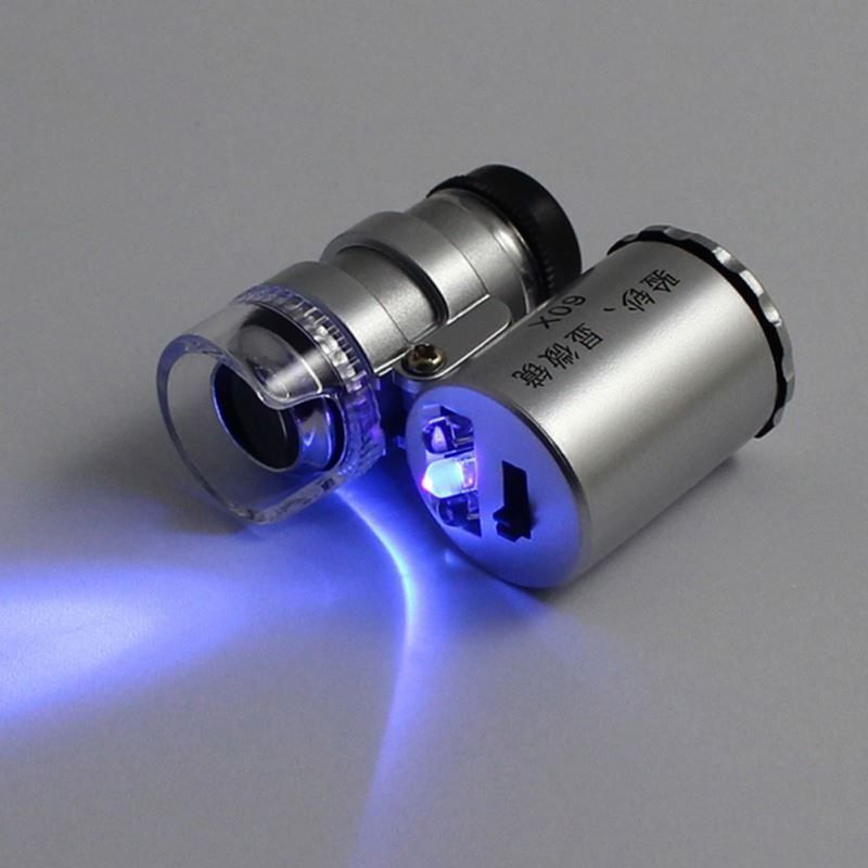 Microscopi: Microscope 60 fois lampe LED Mikroskop 60 Mal – Nuovo e nell'imballaggio originale da Delemont venduto da Superchoice 3