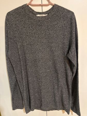 Herren Pullover schwarz/grau meliert Jack&Jones Gr. M