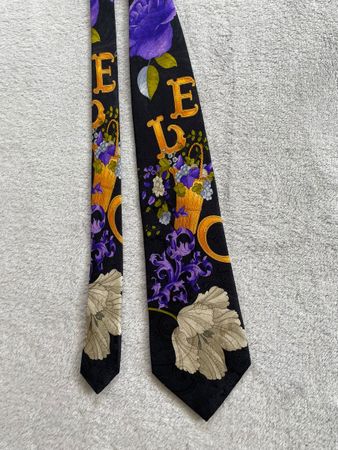 Cravate Leonard Soie vintage rare