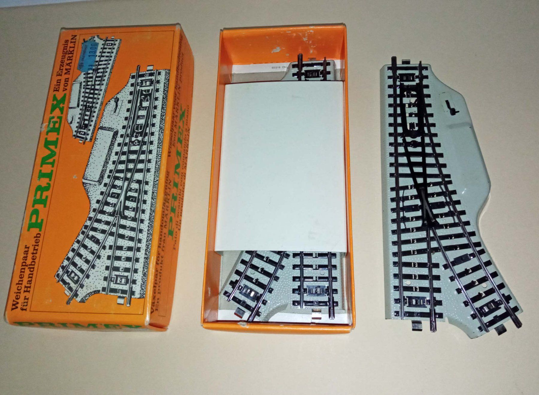 Märklin Modellini di ferrovie: Märklin-Primex Weichen 5081 – Usato da Riazzino venduto da bertowe 1