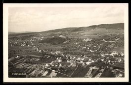 Nussbaumen /AG, Teilansicht mit Strassen