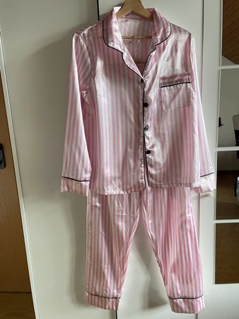 Pyjama Satinoptik Gr. M/L