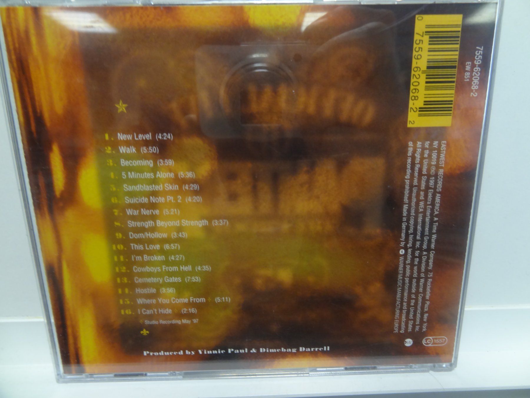 CD: Pantera - Official Live – Usato da luzern venduto da musicandart 1
