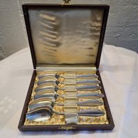 6 Versilberte Top Löffeli 90ziger