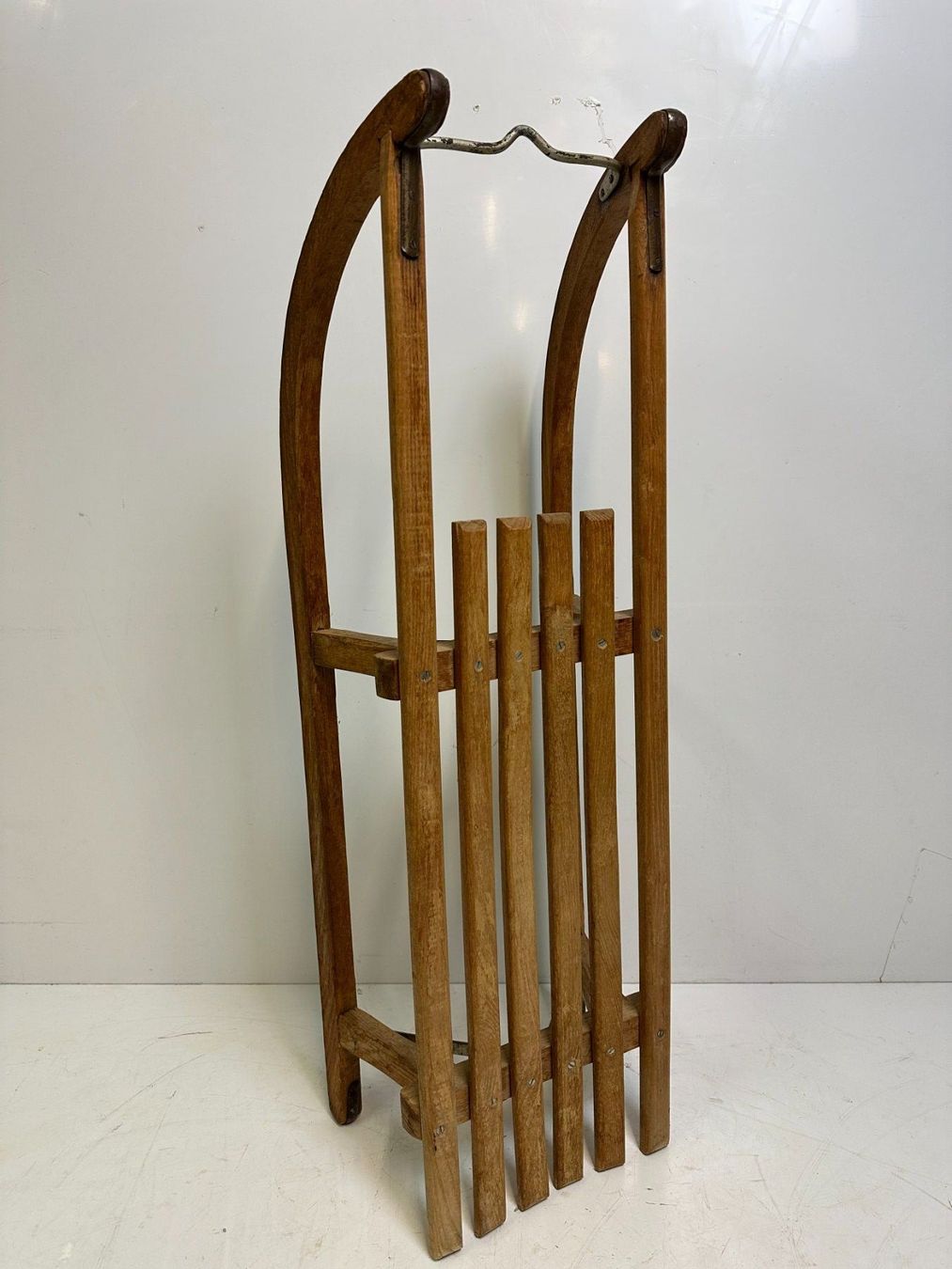Holzschnitte: Davoser Holzschlitten L=97cm – Gebraucht aus Luzern von Lager6640 6