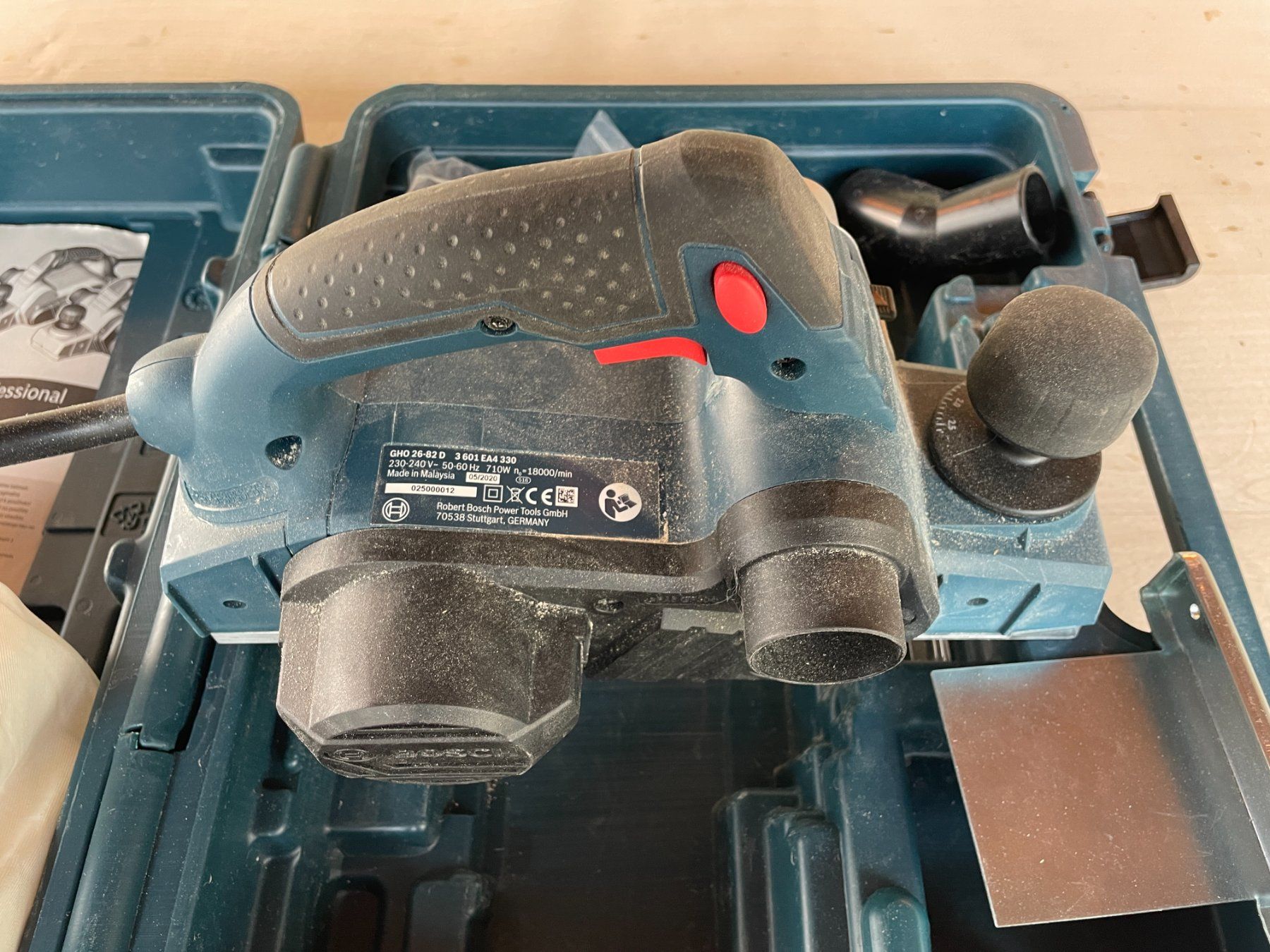 Bosch Tutti gli attrezzi: GHO 26-82 D Bosch Professional Elektrohobel – Usato da Spiegel b. Bern venduto da Koni3095 1