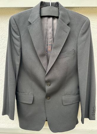 Edler Anzug mit Sakko und Hose, Gr. 46, Grau, Top Zustand