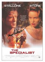 JAMES WOODS original Autogramm auf Posterkarte