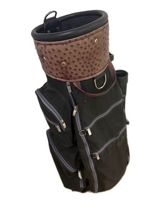 PREMIUM GOLFBAG “Lydia Zeller" mit Straussenleder