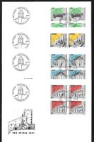 2001  FDC 4er  Pro Patria