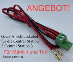 Gleisanschlusskabel ähnlich Märklin 60212 60216 -26 Station