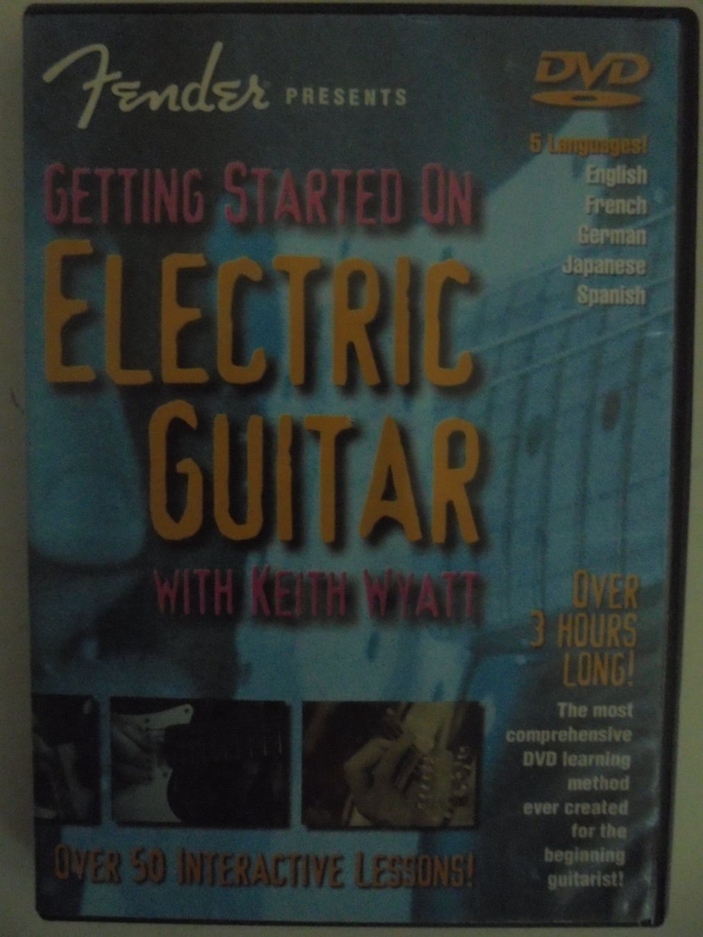 Tutti i DVDs: Getting started on Electric guitar with Keith Wyatt. E/F/D/E – Usato da Eclépens venduto da Consuelo
