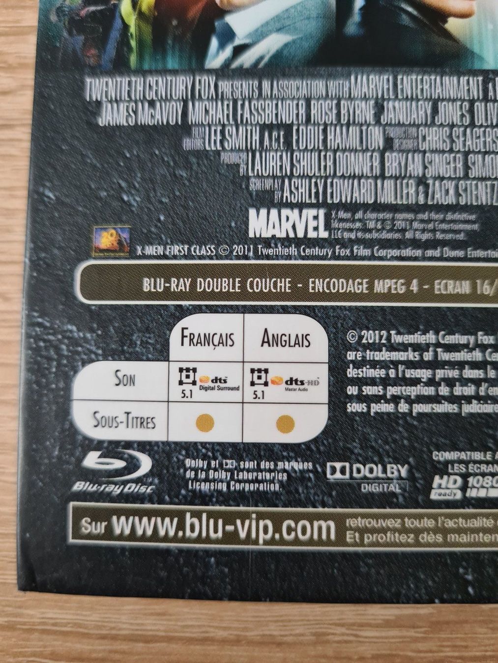 Tous les DVDs: X-Men: First Class - Mediabook - Blu-ray – D'occasion à Carouge GE par Franllo 4