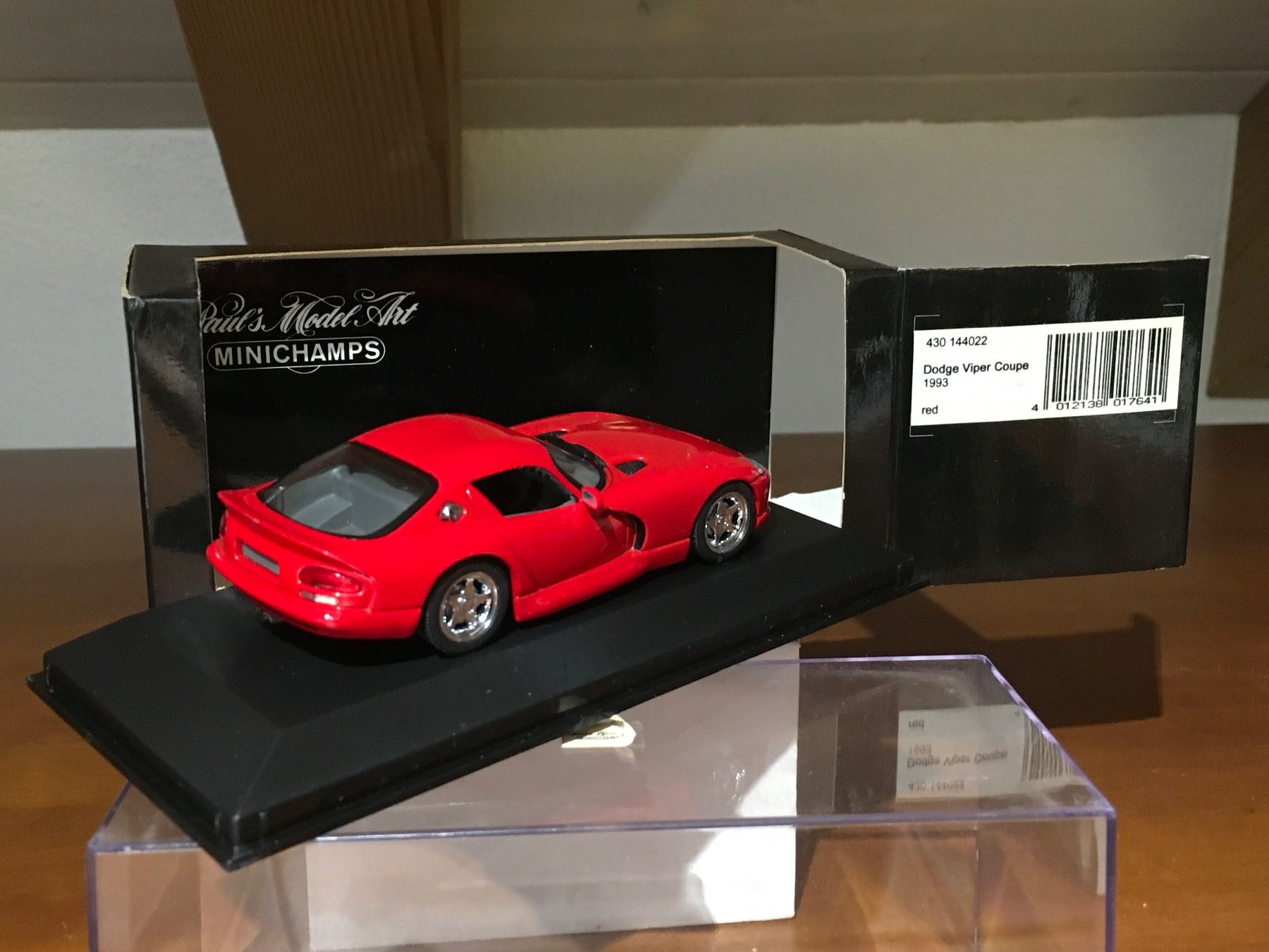 Dodge Modellautos: Dodge Viper Coupe 1993 - 1/43 Minichamps – Neu (gemäss Beschreibung) aus Wohlen AG von PrivatSammlung 1