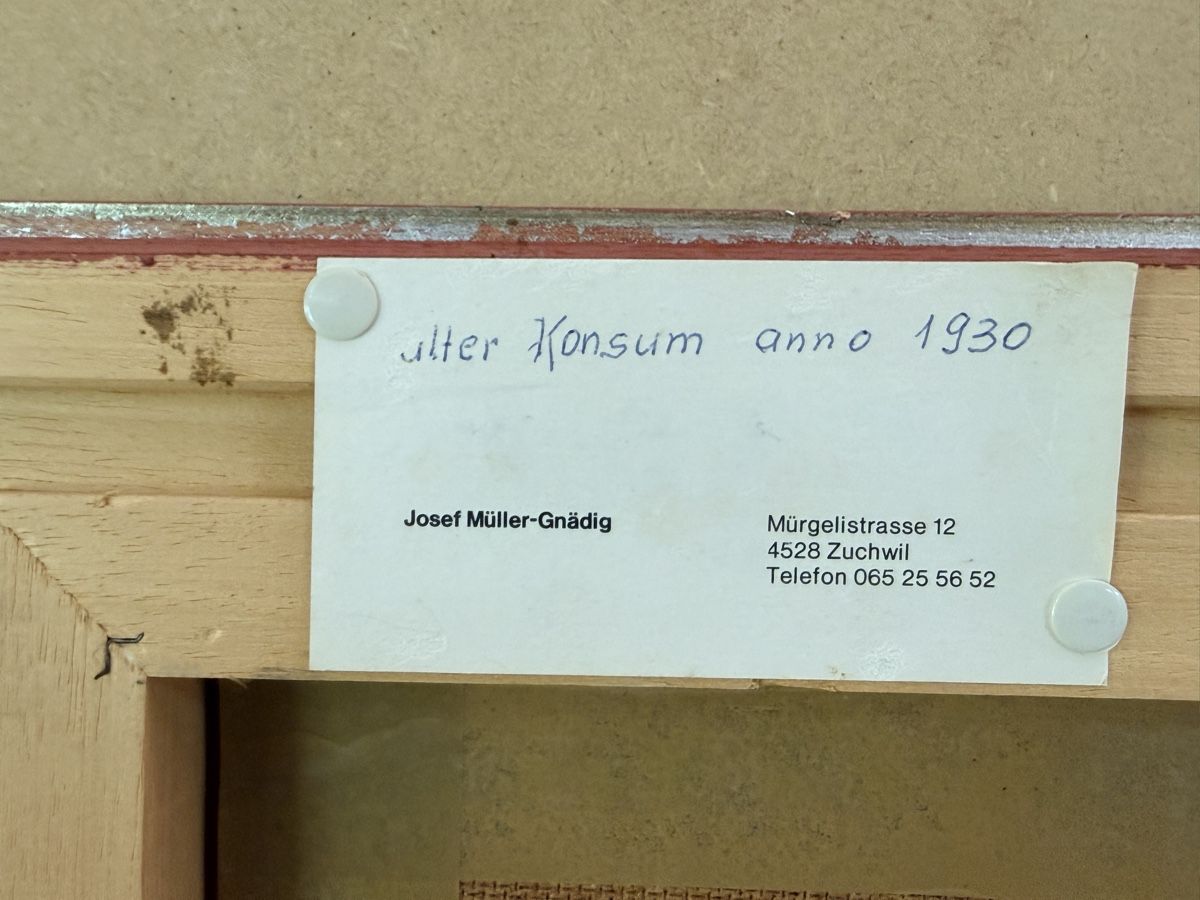 Dipinti: Josef Müller-Gnädig  / Ölgemälde – Usato da Solothurn venduto da NUVICO 4