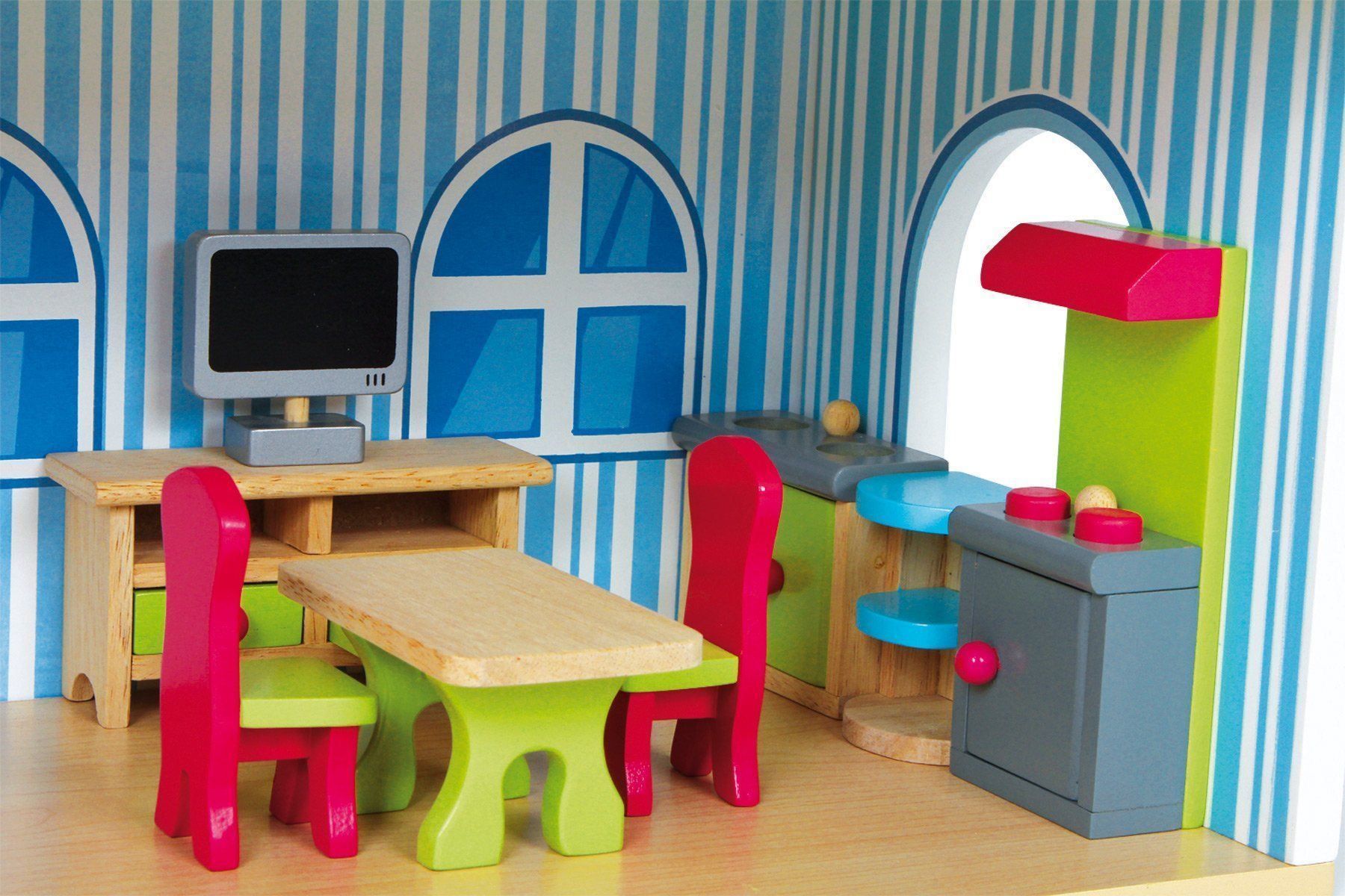 Puppenhäuser & -möbel: Puppenhaus Variabel – Neu und originalverpackt aus Biel/Bienne von Spiel-Markt 6