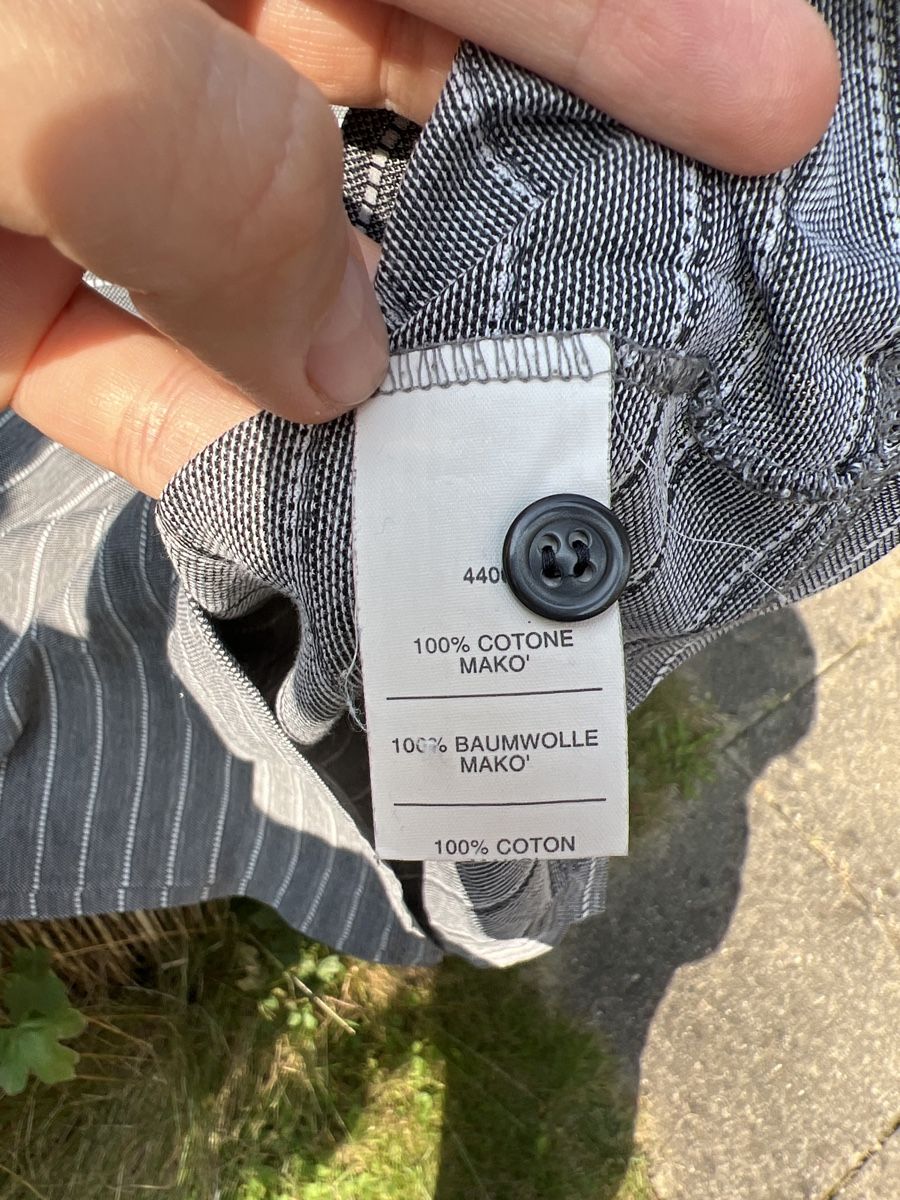 Warren & Parker Polo-Shirts: Warren & Parker Poloshirt, Gr. M, Grau gestreift – Gebraucht aus Wallisellen von sarinavs 2
