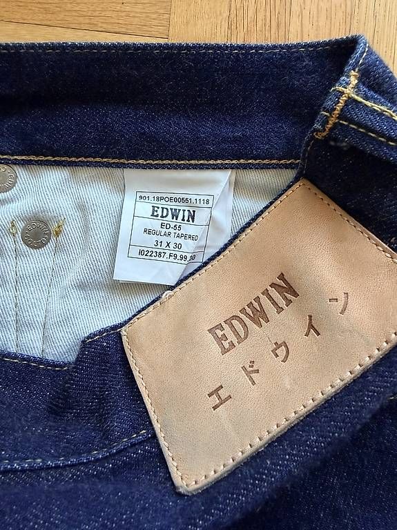 Edwin Jeans: Jean Edwin ED-55 Regular Tapered - Taille 31x30 – Usato da La Tour-de-Peilz venduto da ablue22 3