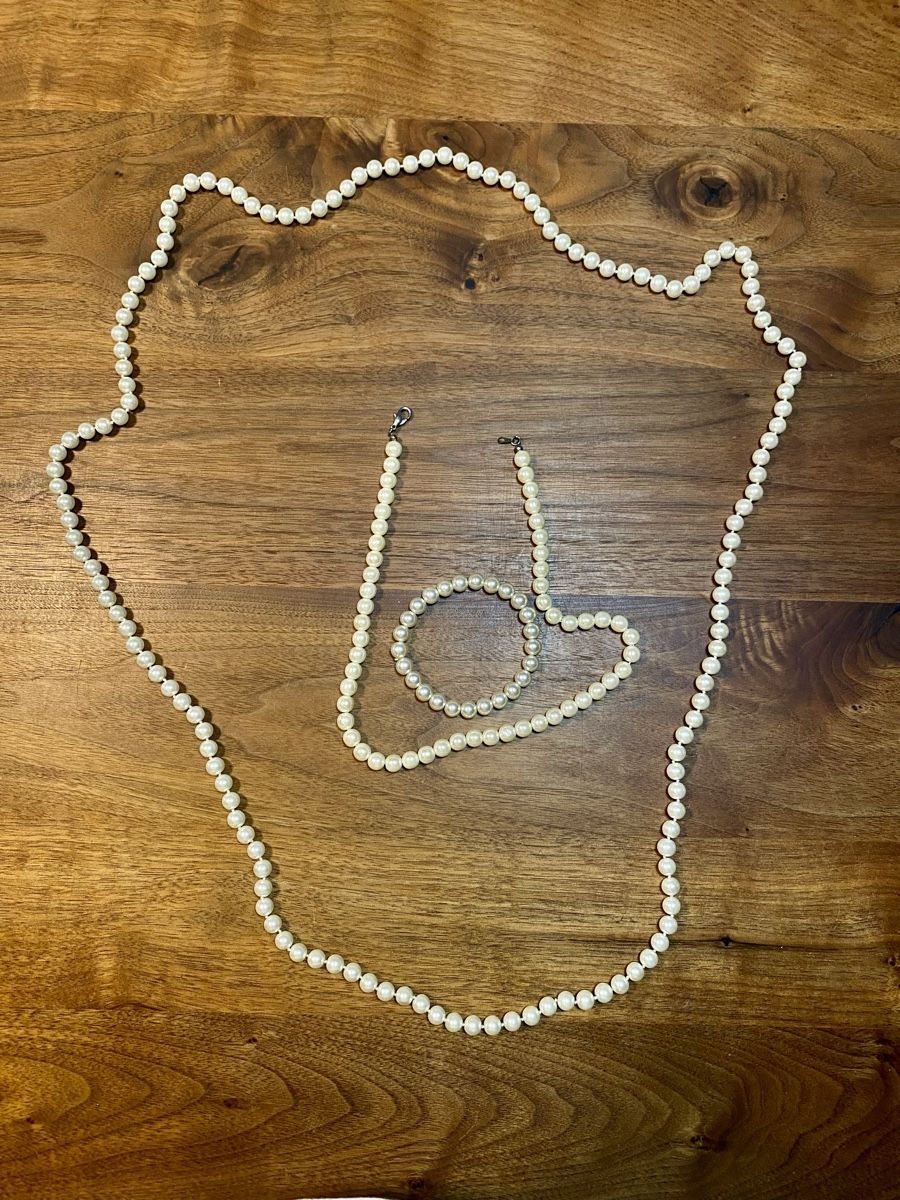 Altri gioielli: Set collana e bracciale di perle – Usato da Lugano venduto da mariavenezia