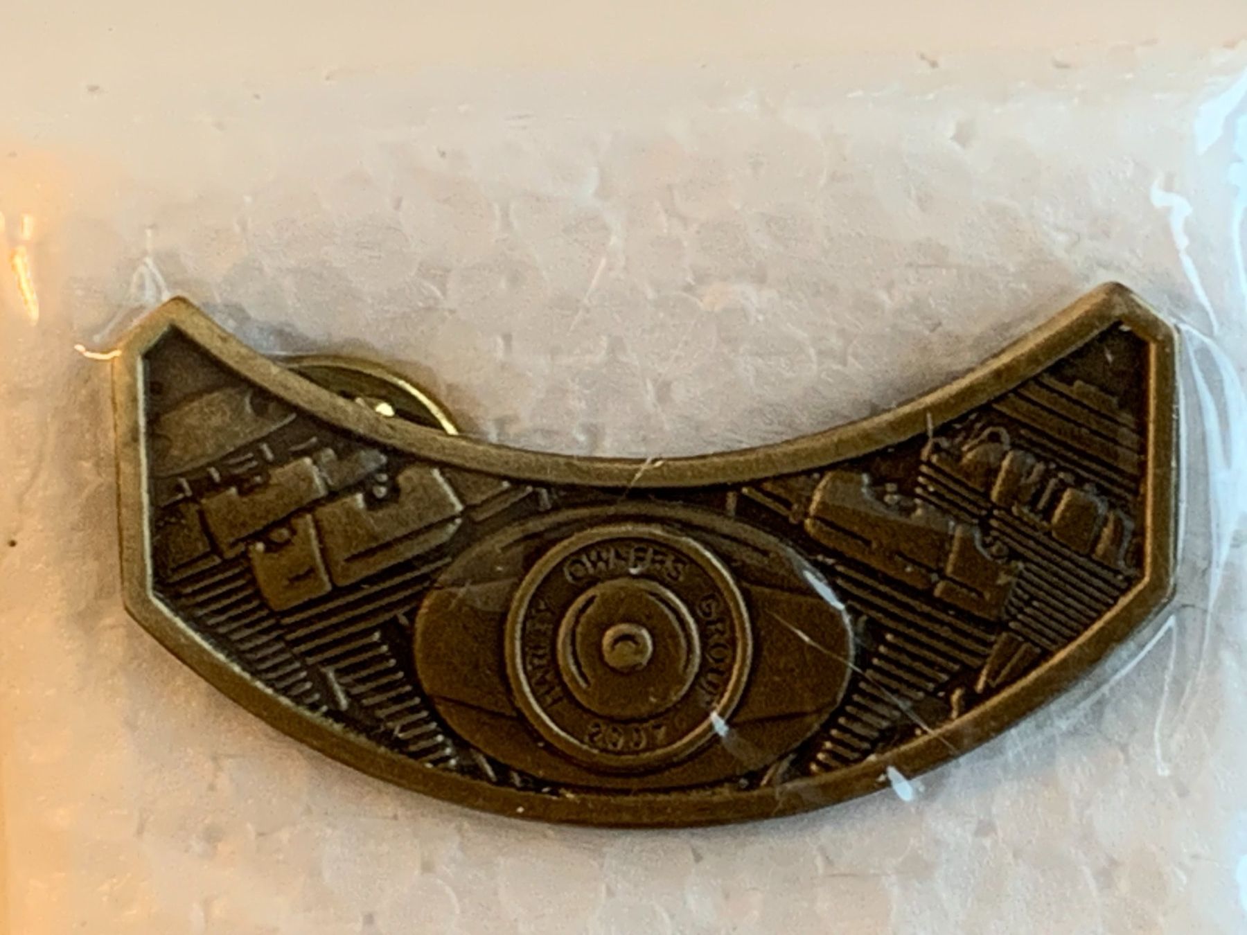 Harley-Davidson Placchette & Badge: Harley Owners Group 2007+2008+2009 Patch mit Pin Top Zustand – Nuovo e nell'imballaggio originale da Sarmenstorf venduto da habasa 2