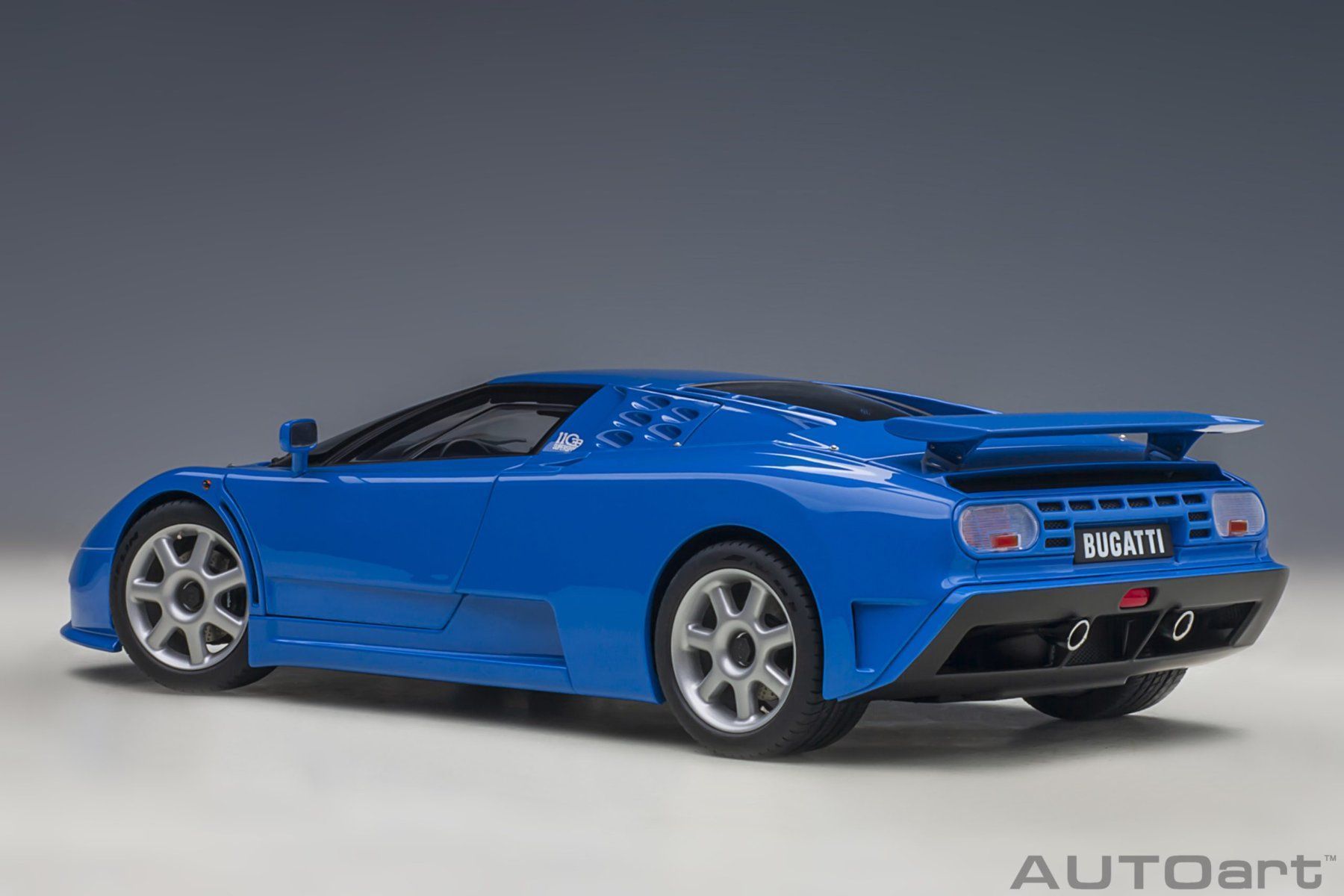 Autoart Modellini d'auto: 1:18 Bugatti EB110 SS 1994, blue AUTOart 70917 – Nuovo e nell'imballaggio originale da Rothenburg venduto da artandcars 2