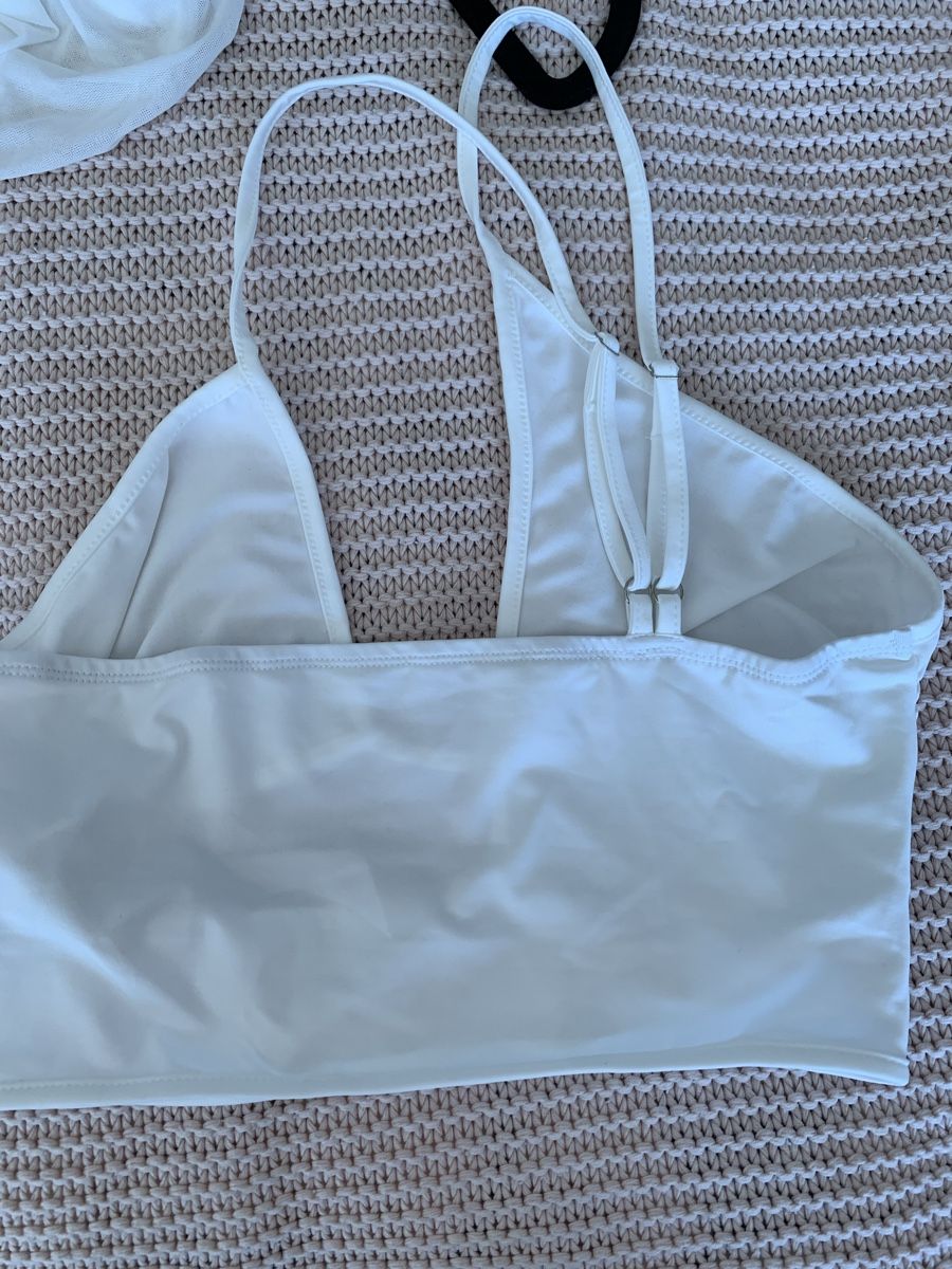 Shein Top: Top blanc stylé – Nuovo e nell'imballaggio originale da Montreux venduto da Izapeche811 7