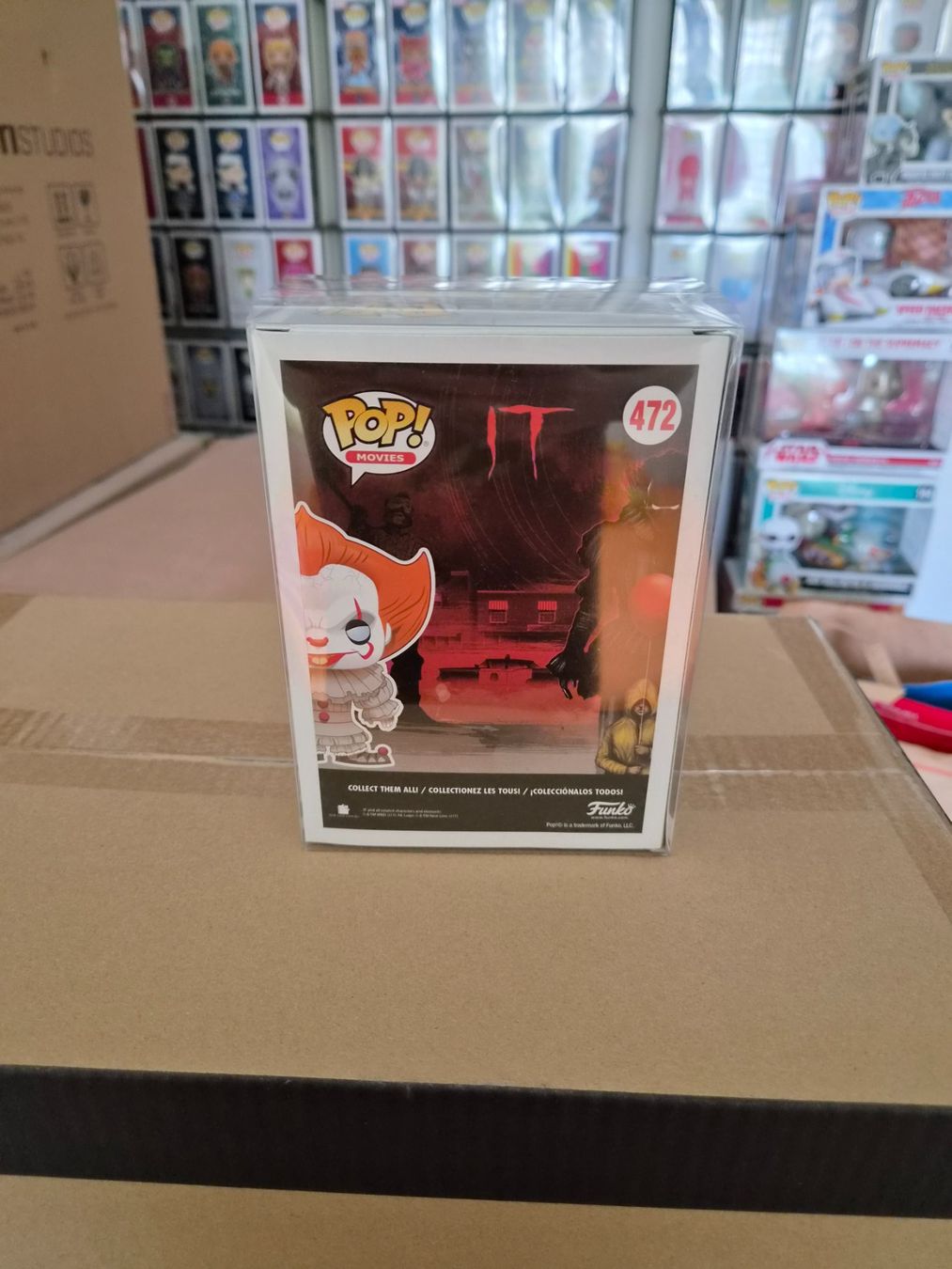 Funko Statuette: Funko Pop! Pennywise mit Boot 472 Chase Edition – Nuovo e nell'imballaggio originale da Sisseln AG venduto da schenk-figuren 2
