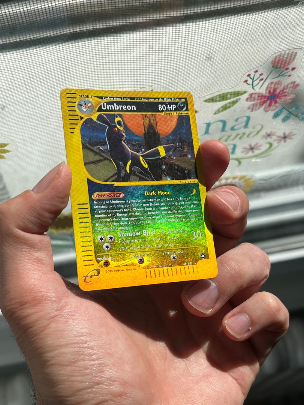 Pokémon Carte collezionabili: Umbreon Aquapolis Reverse English – Usato da Basel venduto da luc_8ghp 5