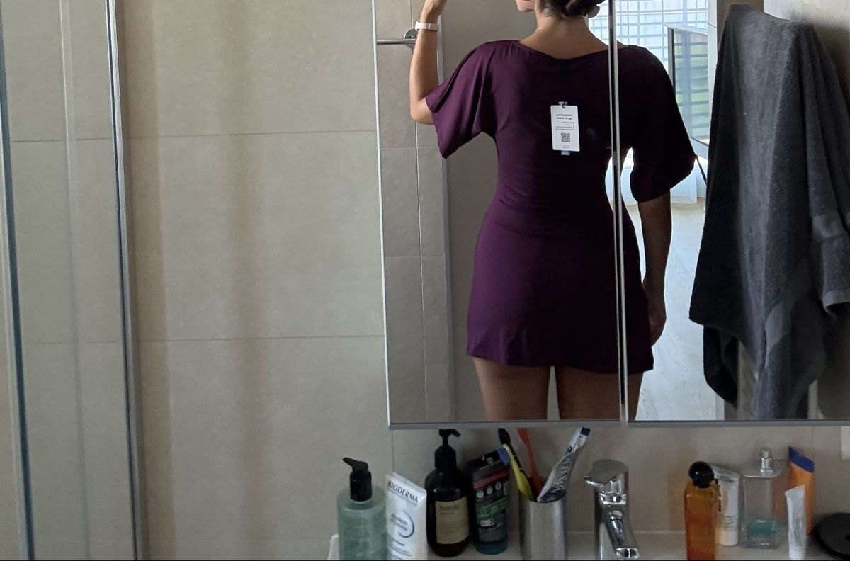 Robes: Robe d’été bordeaux taille S – Neuf avec emballage d'origine à Vésenaz par ilomd 3