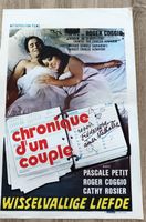 Affiche Belge film Chronique d'un couple 1971