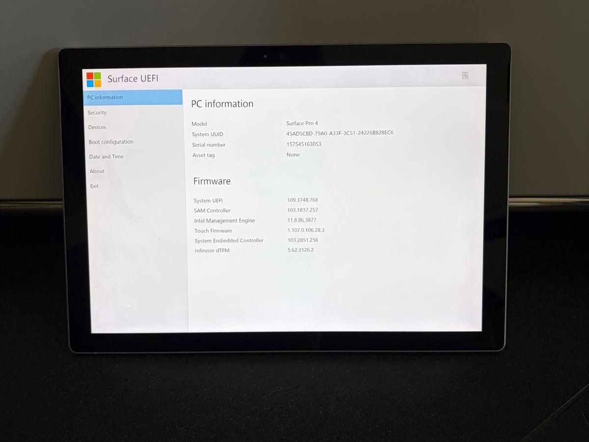 Microsoft Notebook: Microsoft Surface Pro (Model 1724) – Difettoso da Subingen venduto da Rsteiner 1