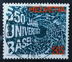 2010 550 Jahre Uni Basel Vollstempel