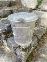 Ancienne Poubelle Ochsner System 22 Litres en Zinc