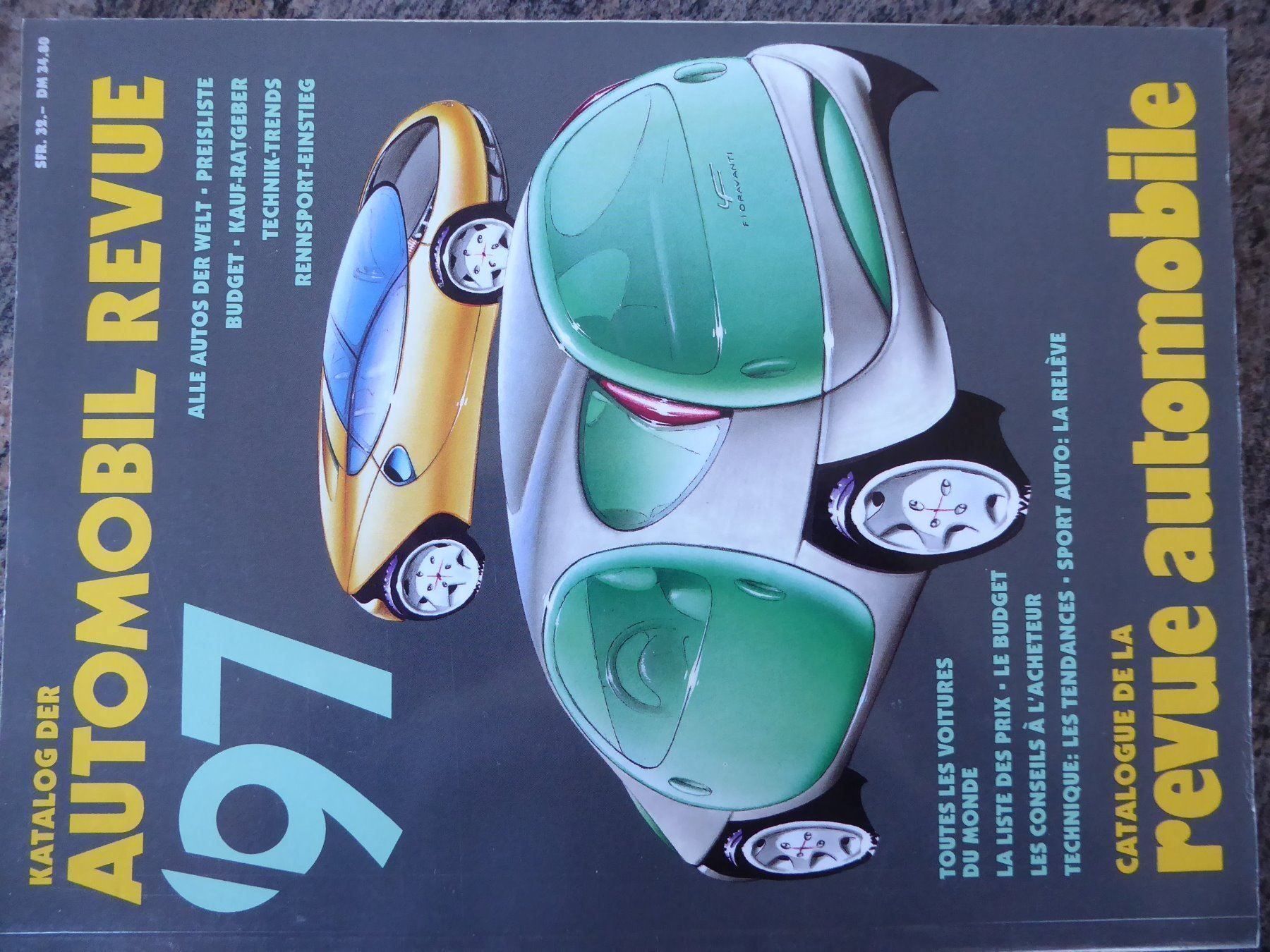 Riviste & Magazine: AUTOMOBIL REVUE KATALOG 1 9 9 7 – Usato da Wilen b. Wil venduto da Rasti2