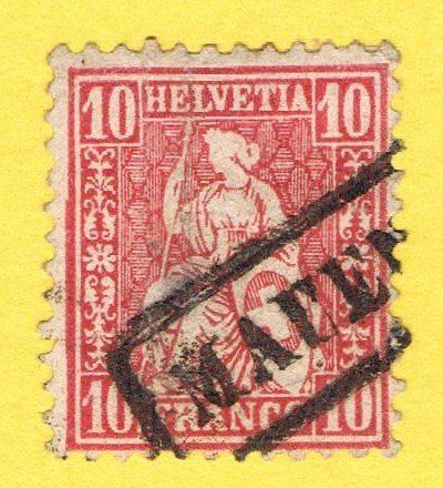 Tutti i francobolli: Stabstempel Mauensee – Usato da Biberstein venduto da Jura39