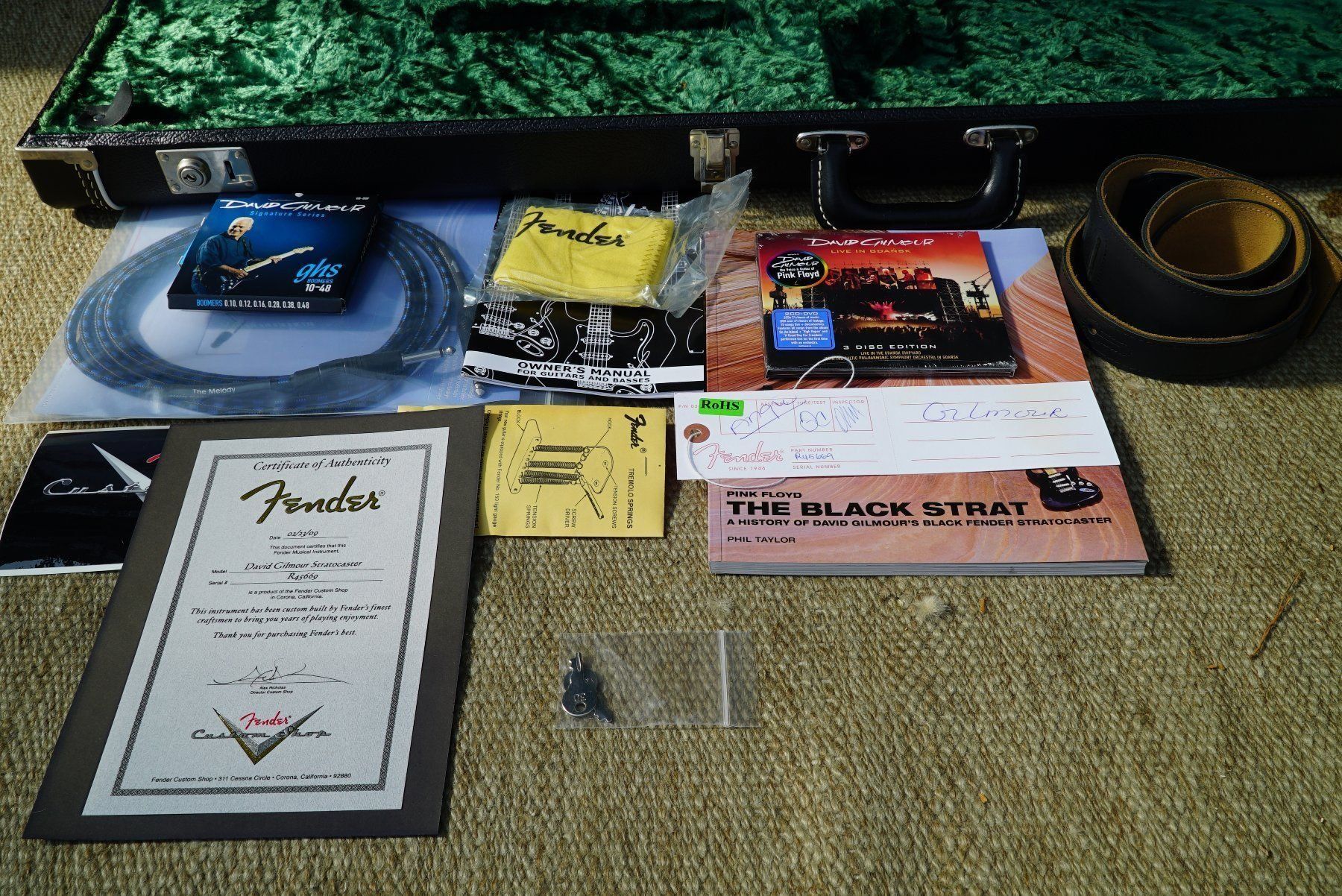 Fender Strumenti musicali: Fender Stratocaster David Gilmour Custom Shop – Usato da La Conversion venduto da Henryr 8