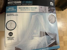 Moskitonetz Doppelbett 250x65 cm Neu