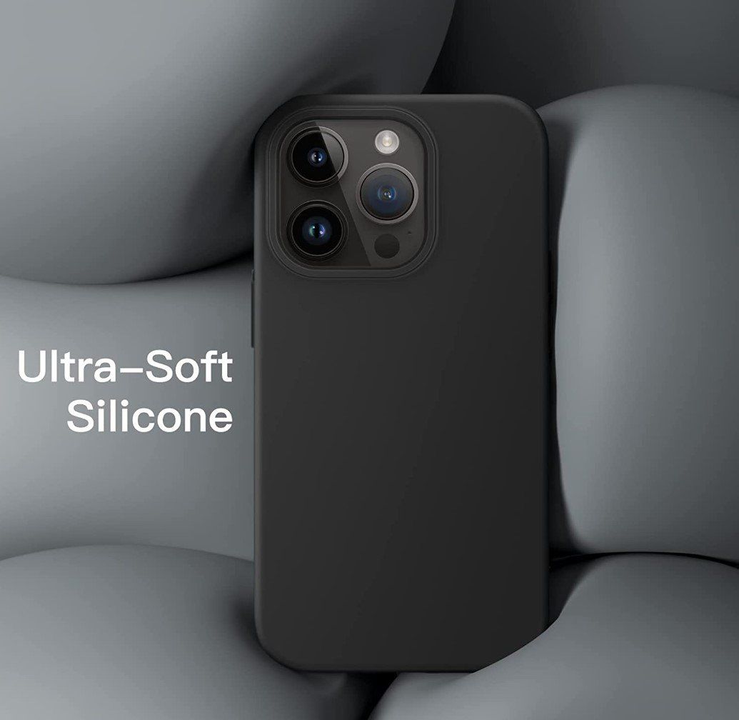 Cover & Protezioni schermo: iPhone 14 Pro Max Soft Touch Silikon Case Hülle - schwarz – Nuovo e nell'imballaggio originale da Rorschacherberg venduto da elektrofreak 3