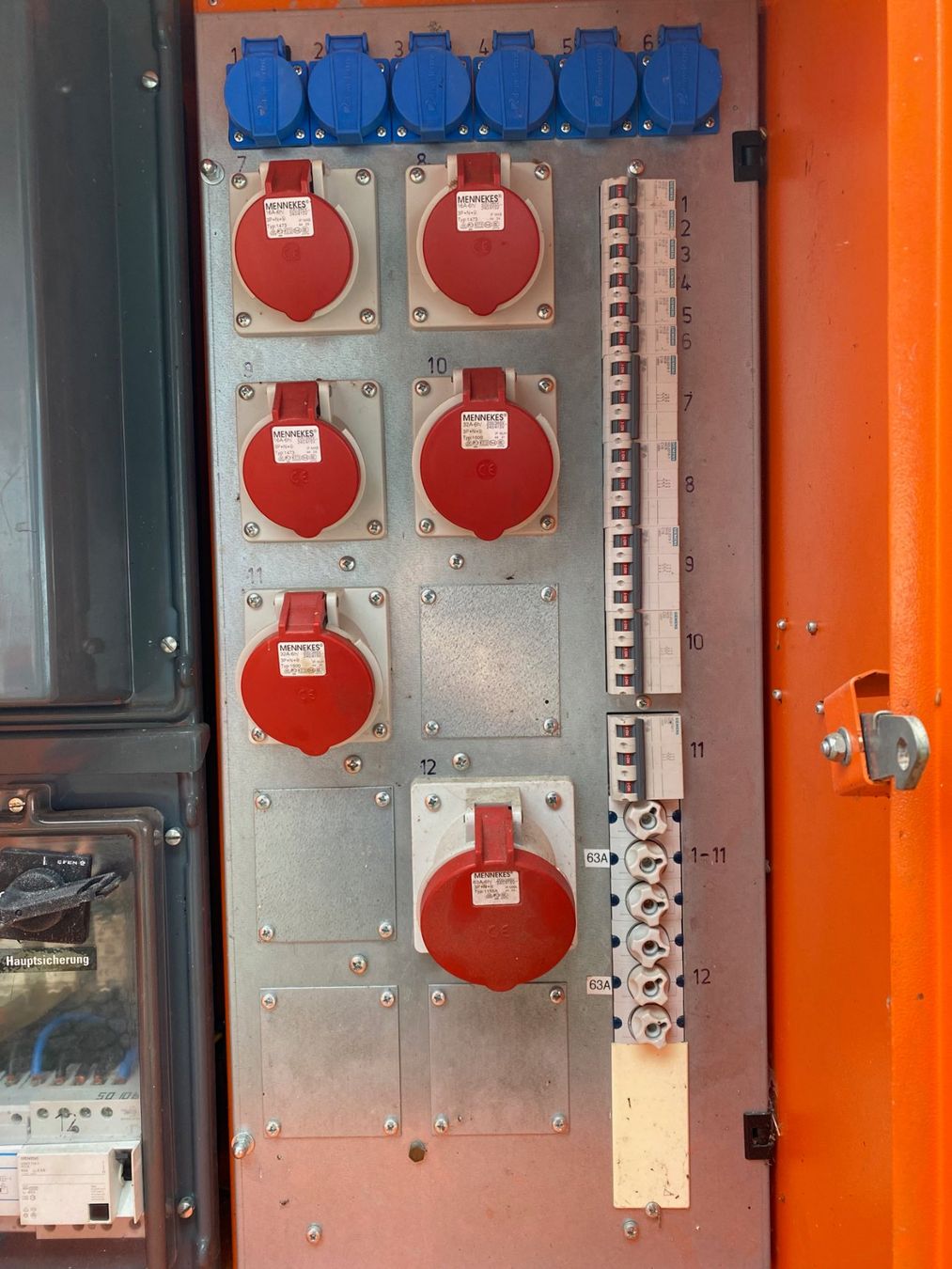 Electrotechnique: STEIDELE Baustromverteiler 80A AVEV 80/321-6 – D'occasion à Hünenberg See par Xtschange 4
