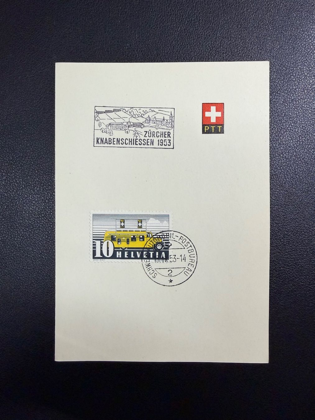 Timbri: Zürcher Knabenschiessen 1953 – Usato da oberrüti venduto da jeanmei