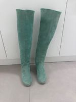 MICHELE NEGRI FIRENZE – Cuissardes daim vert
