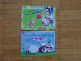 Diddl Postkarten  2 Stück   Set O65