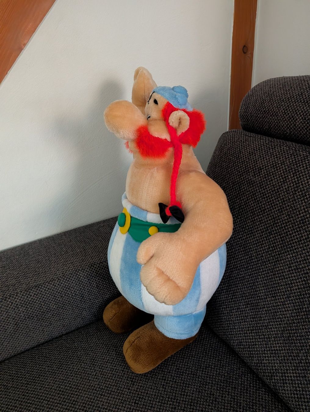 Spielzeuge: Plüschtier Obelix, 1994, 60cm – Gebraucht aus Nänikon von Haexli_70 1