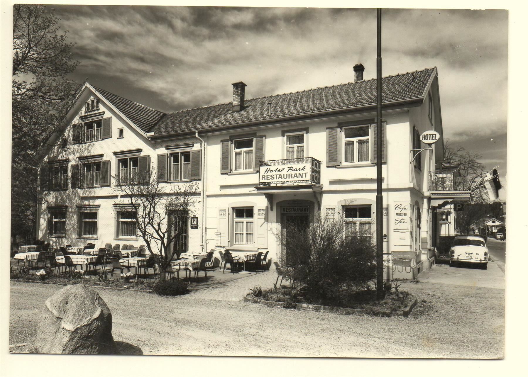 Cartoline postali: HEIDEN Hotel Rest. Park, Auto AR 10673 – Usato da Jona venduto da philajona